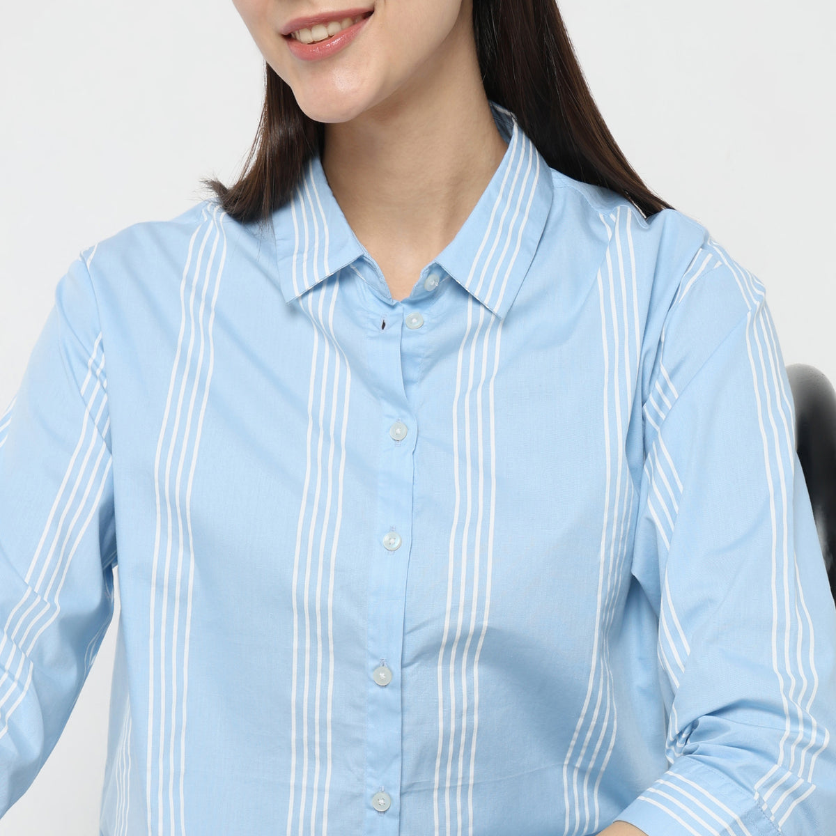 Regular Fit Striped Top