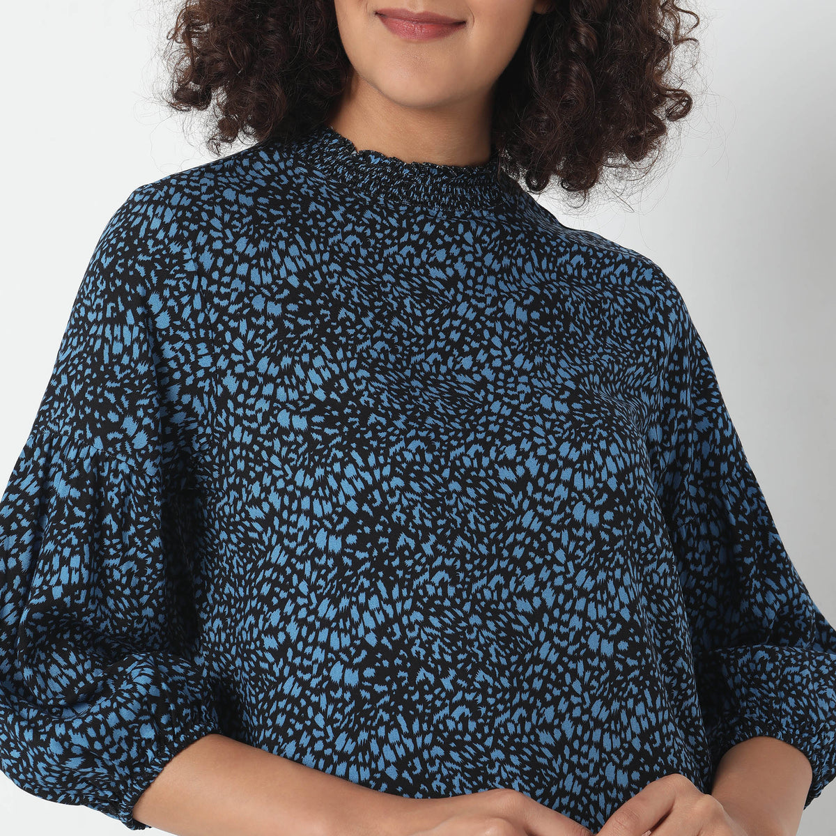 Regular Fit Printed Top