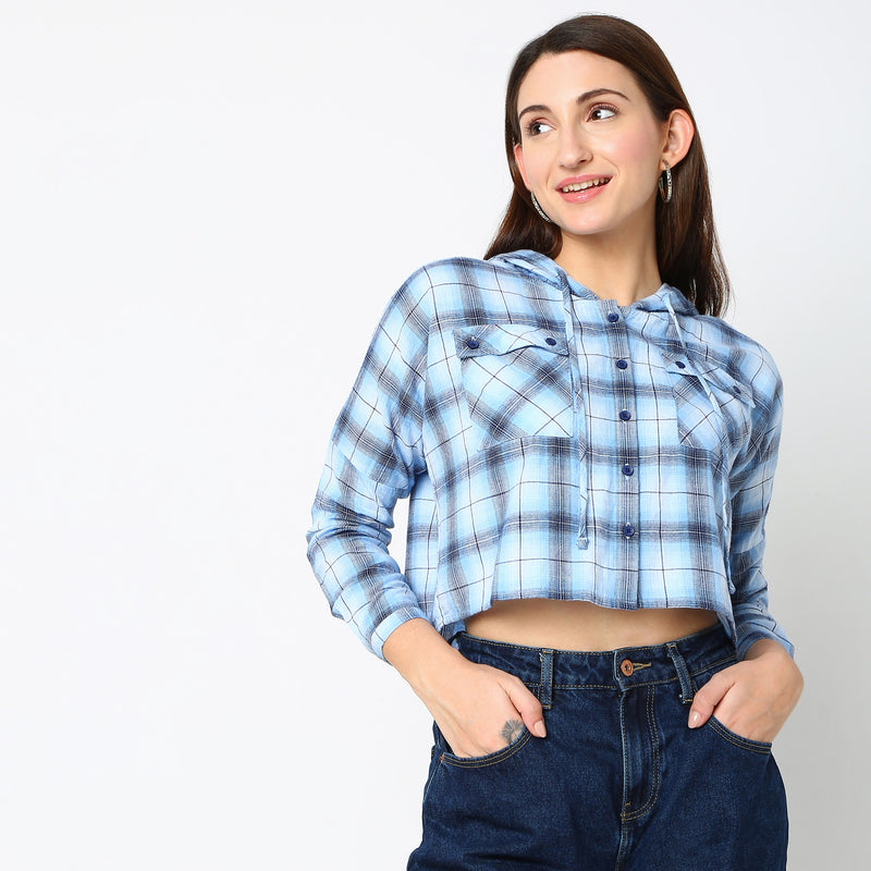 Regular Fit Checkered Shirt