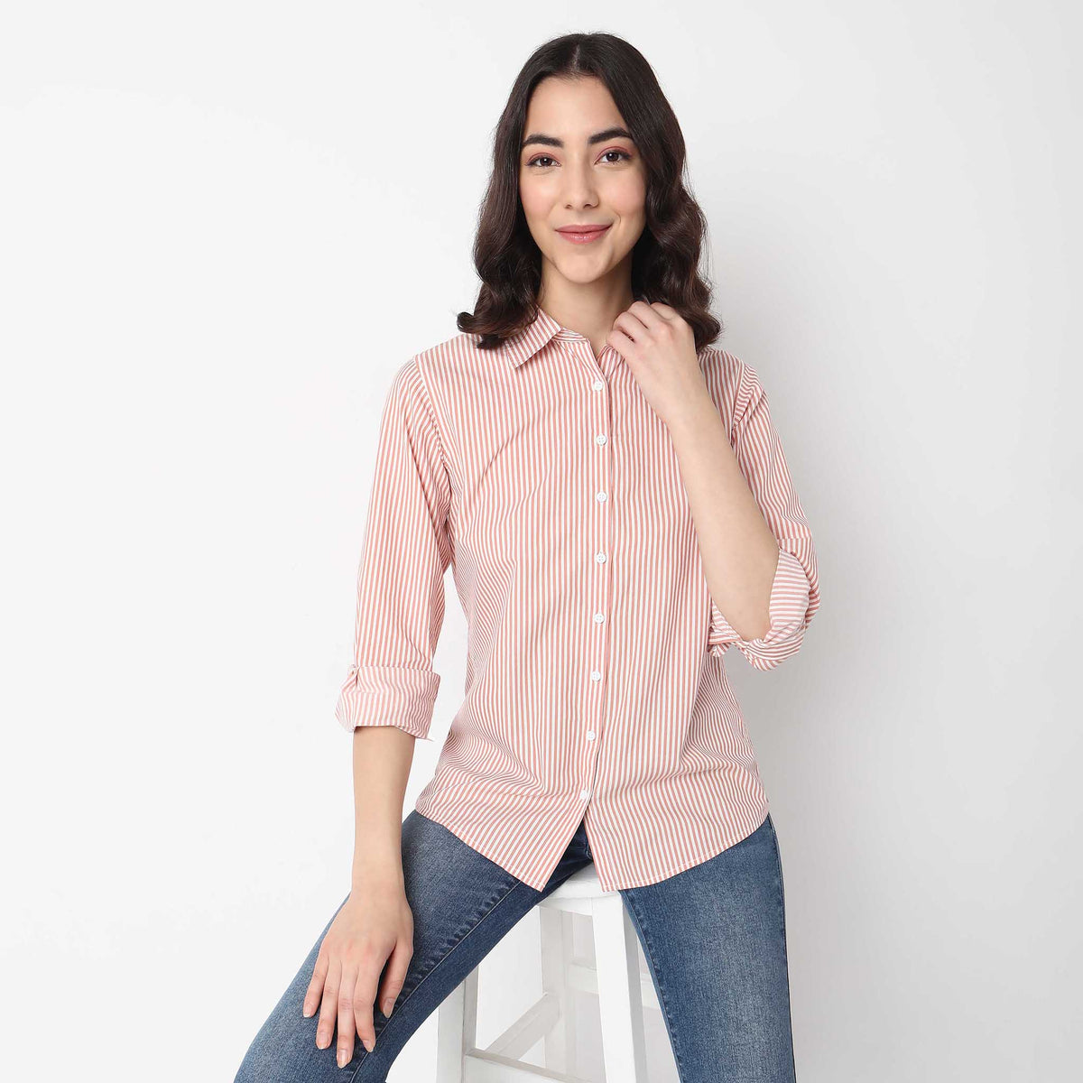 Regular Fit Striped Shirt