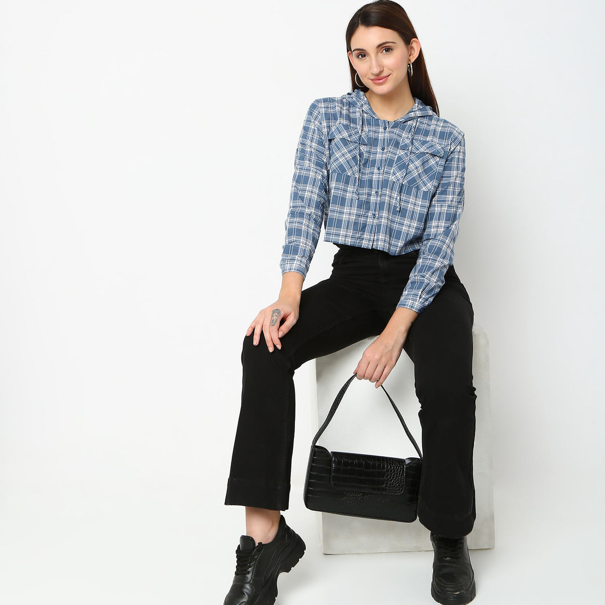 Regular Fit Checkered Shirt