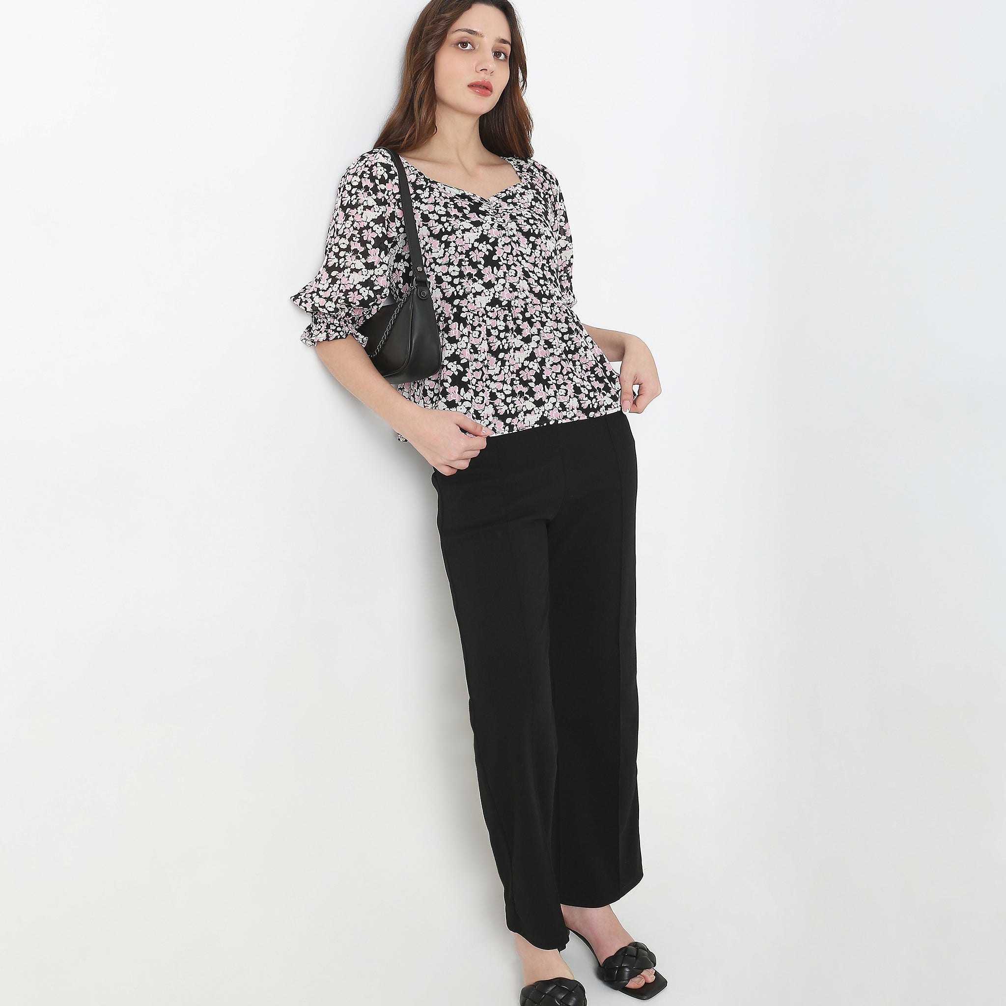 Buy Brown Trousers & Pants for Women by RIO Online | Ajio.com