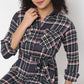 Slim Fit Checkered Top
