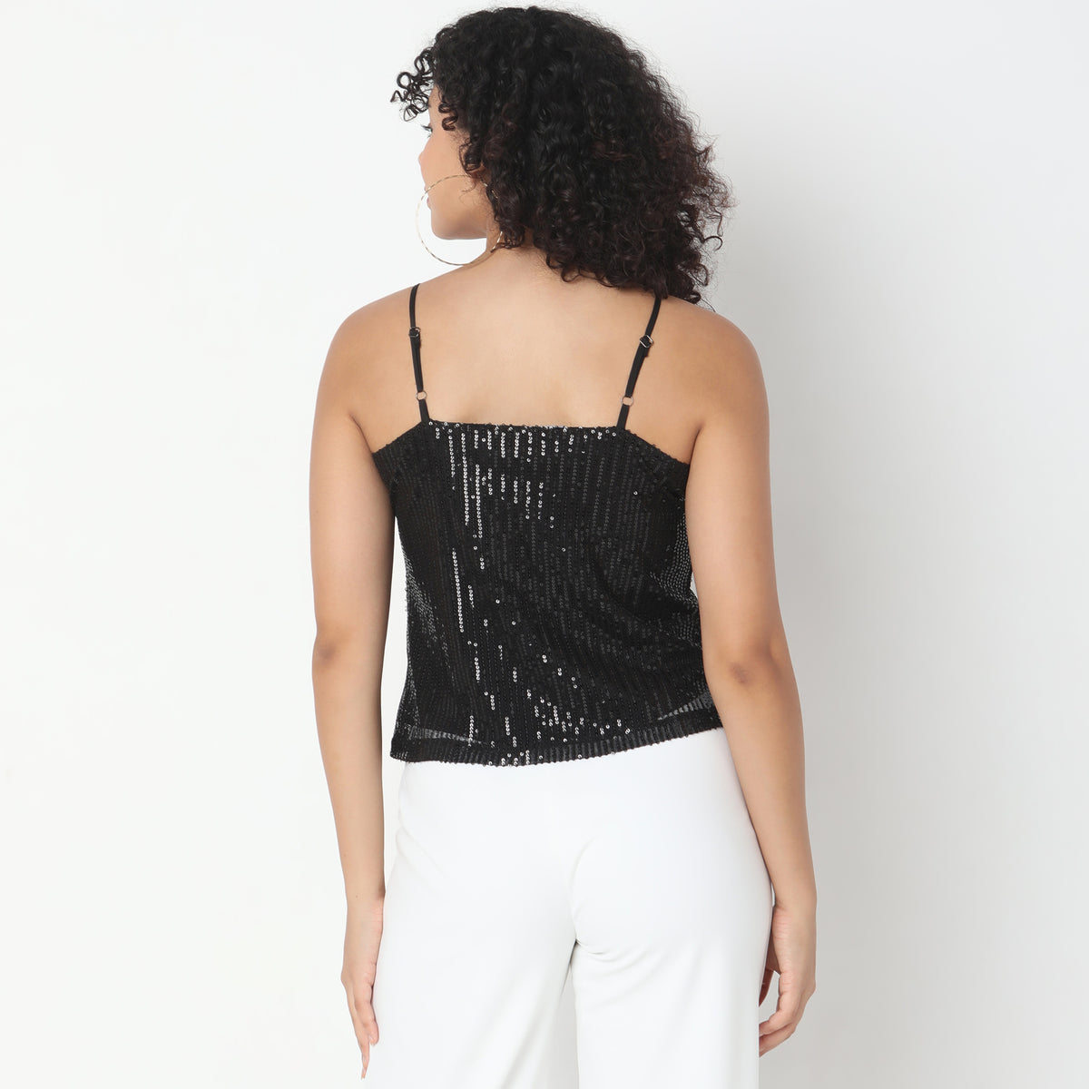 Slim Fit Embellished Top