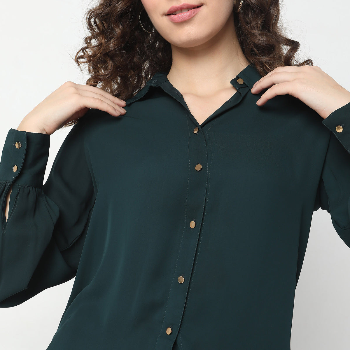 Regular Fit Solid Top