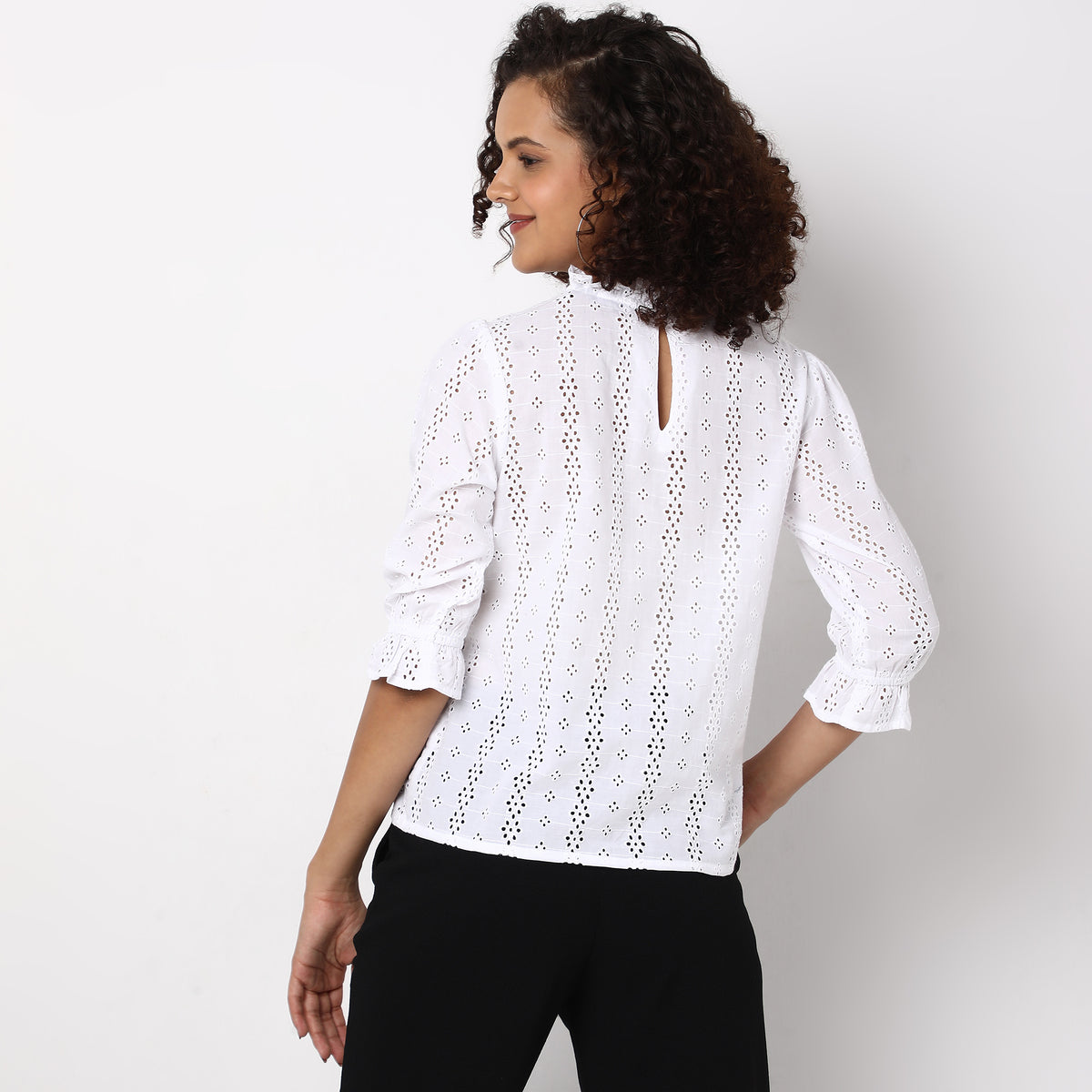 Regular Fit Schiffi Top