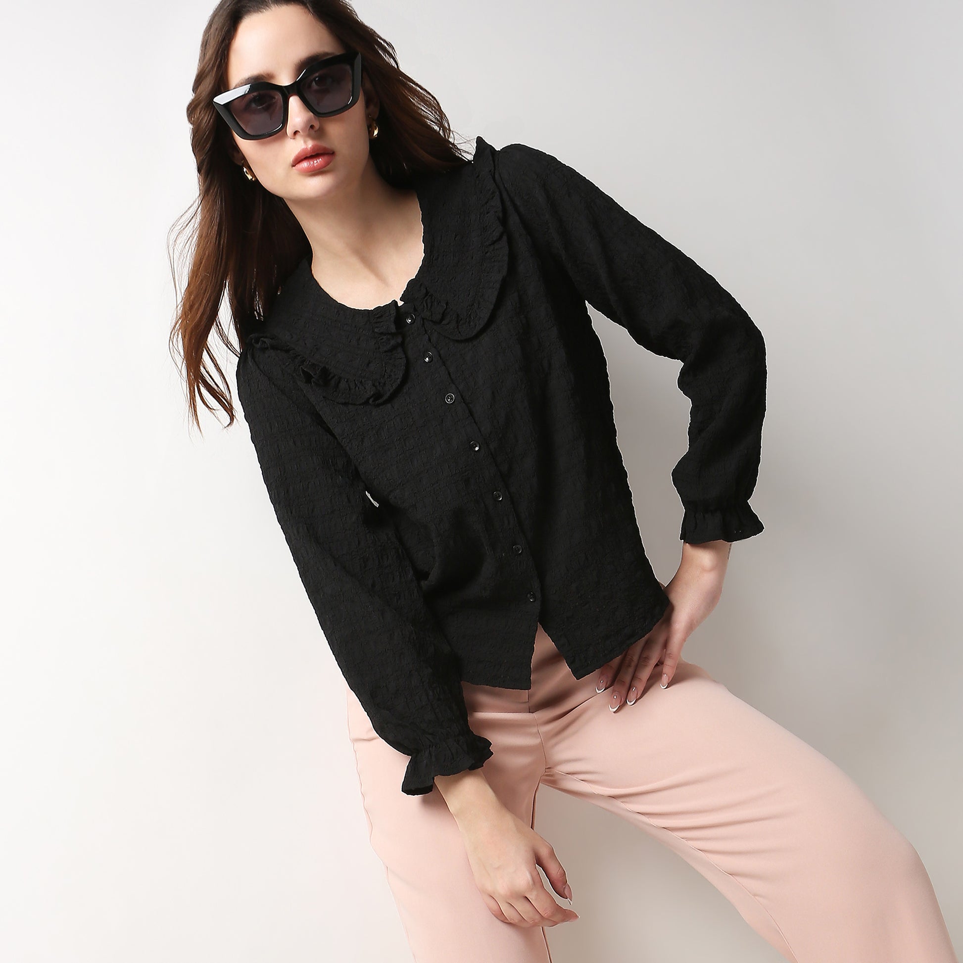 Regular Fit Solid Top