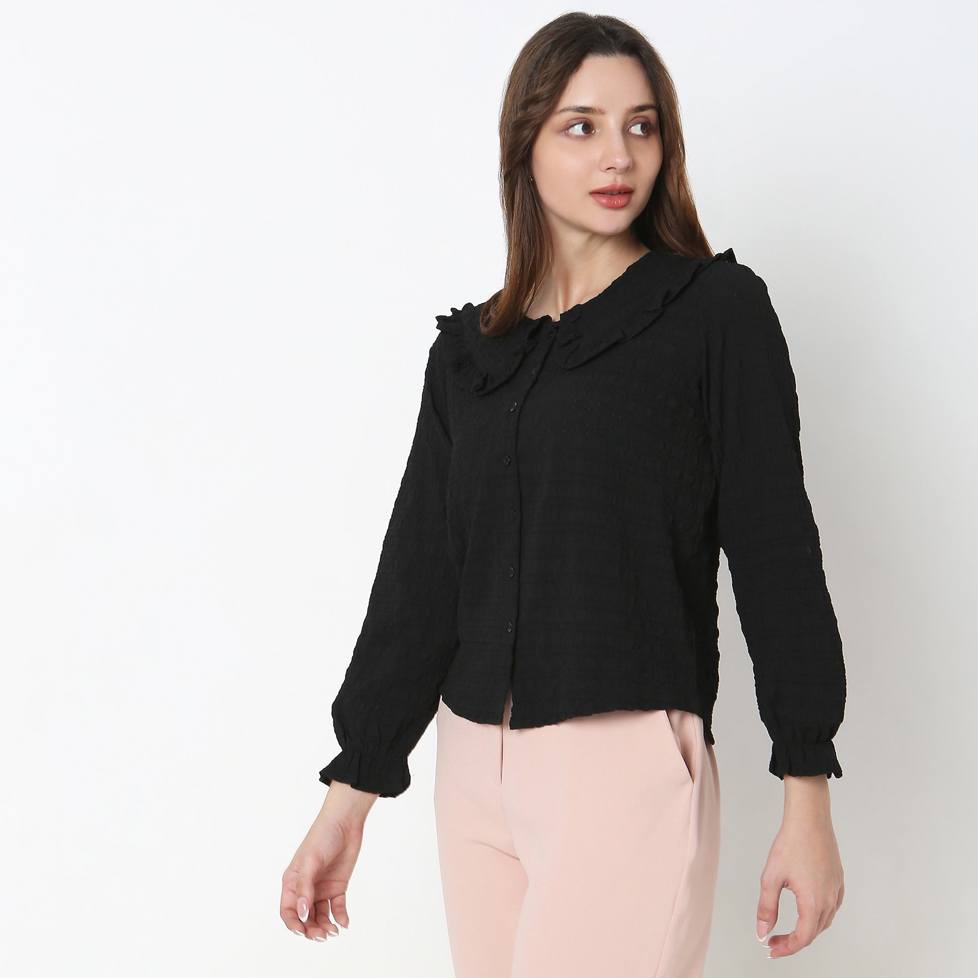 Regular Fit Solid Top