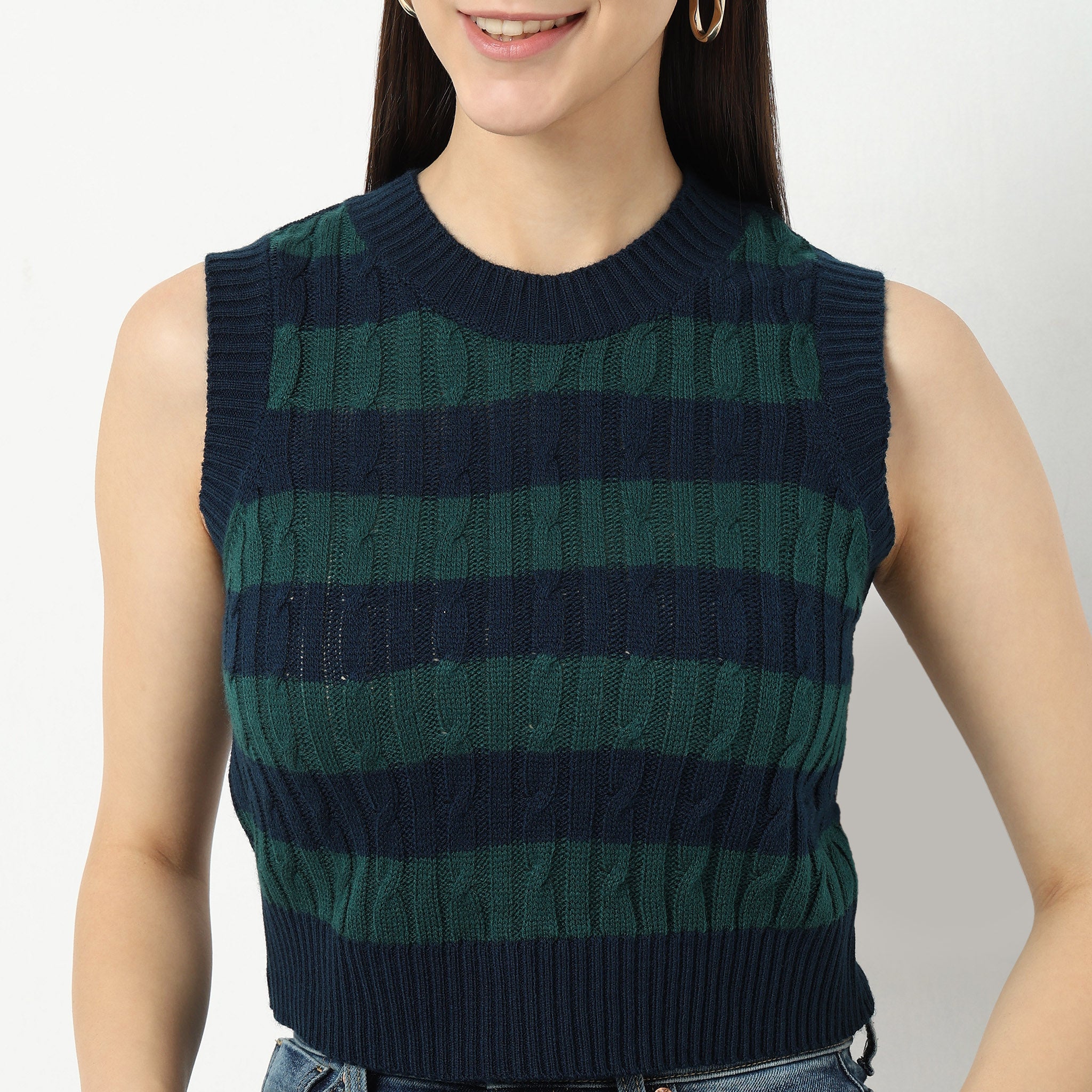 Regular Fit Striped Sweater