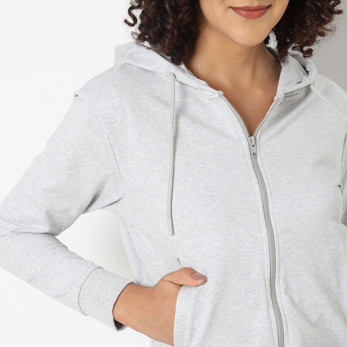 Regular Fit Solid Sweatshirts