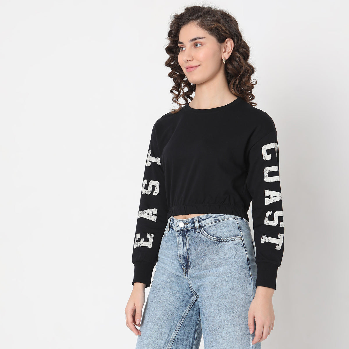 Regular Fit Graphic Sweatshirt