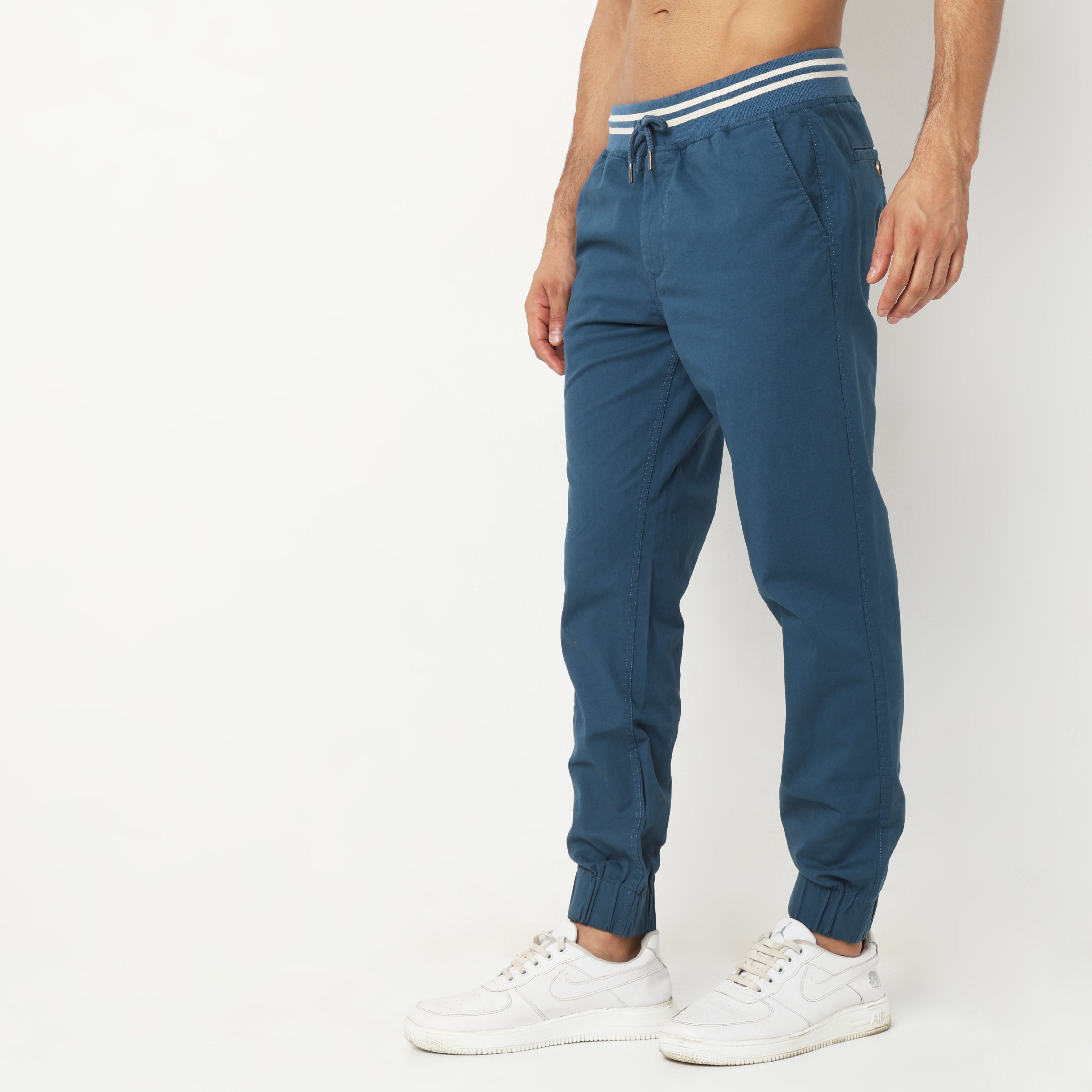 Mid rise cheap jogger pants