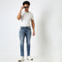 Regular Fit Solid Mid Rise Jeans