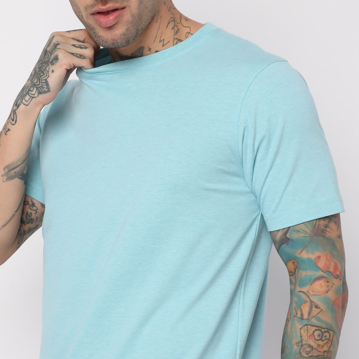 Regular Fit Solid T-Shirt