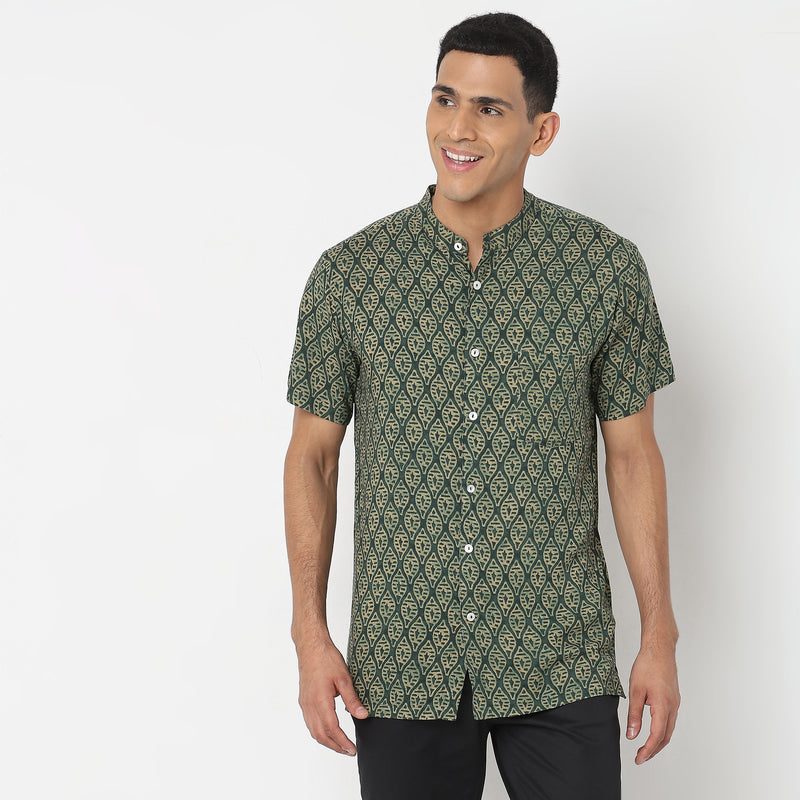 Regular Fit Printed Shirt