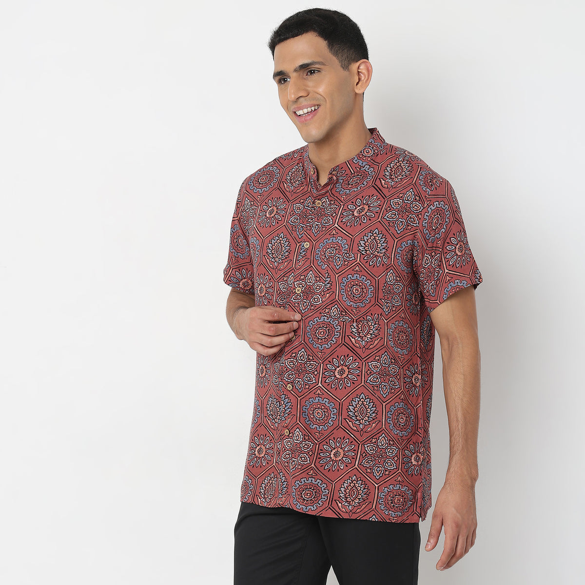 Regular Fit Printed Shirt