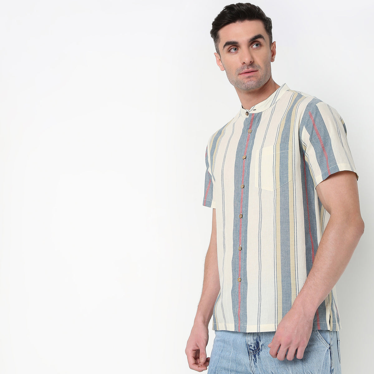 Regular Fit Striped Shirt