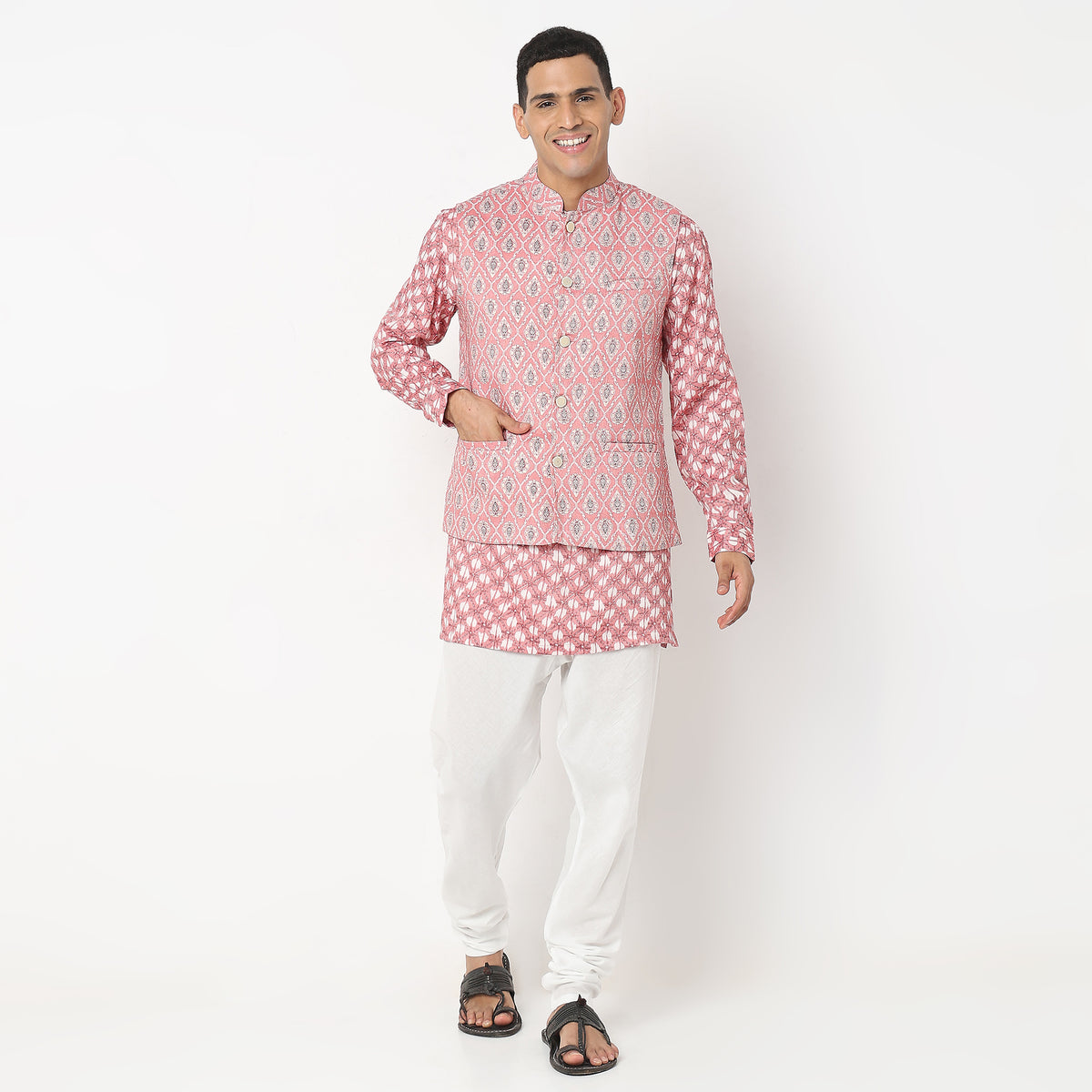 Regular Fit Printed Kurta Sets