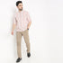 Regular Fit Solid Mid Rise Chinos