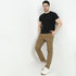 Regular Fit Solid Mid Rise Chinos