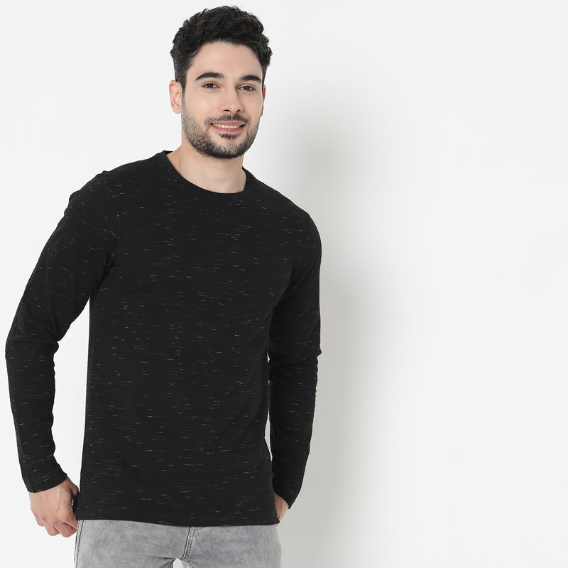 Regular Fit Structured T-Shirt