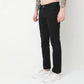 Straight Fit Solid Mid Rise Jeans