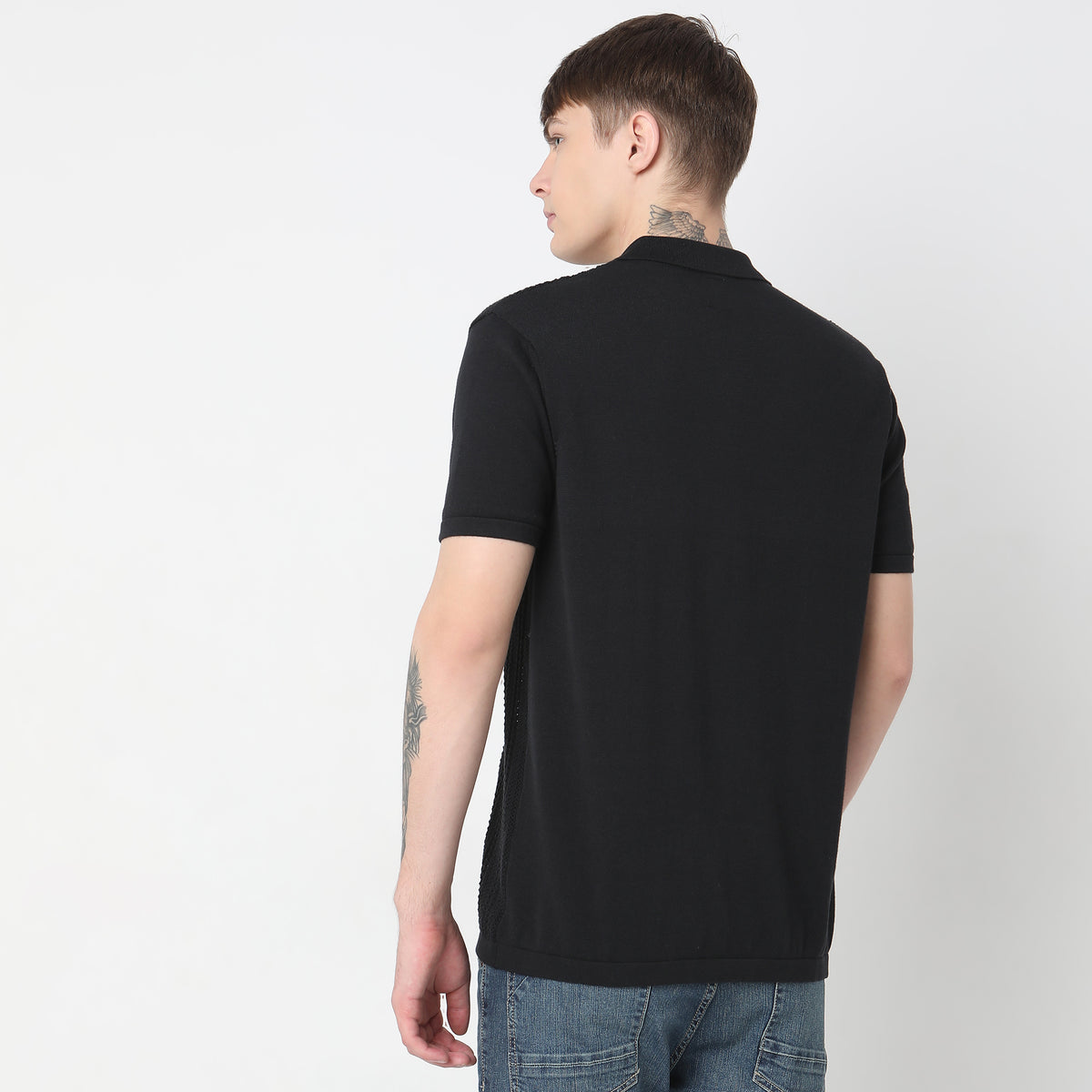 Regular Fit Structured T-Shirt