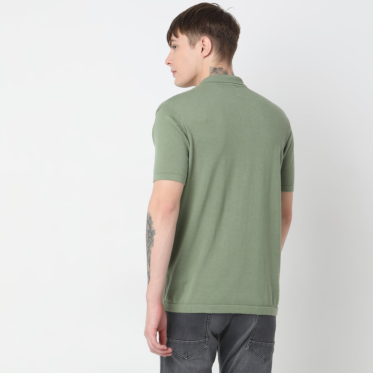 Regular Fit Structured T-Shirt