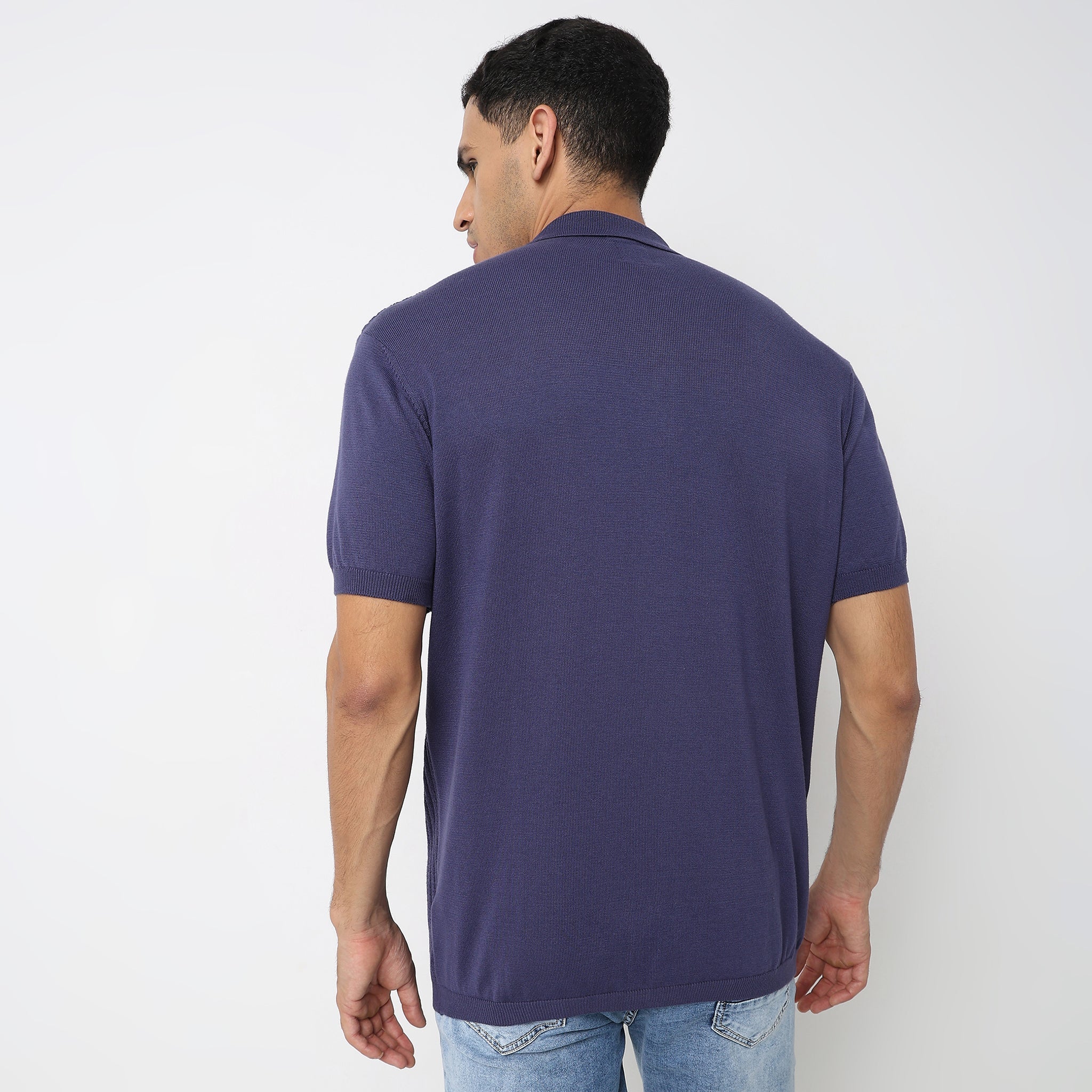 Regular Fit Structured T-Shirt