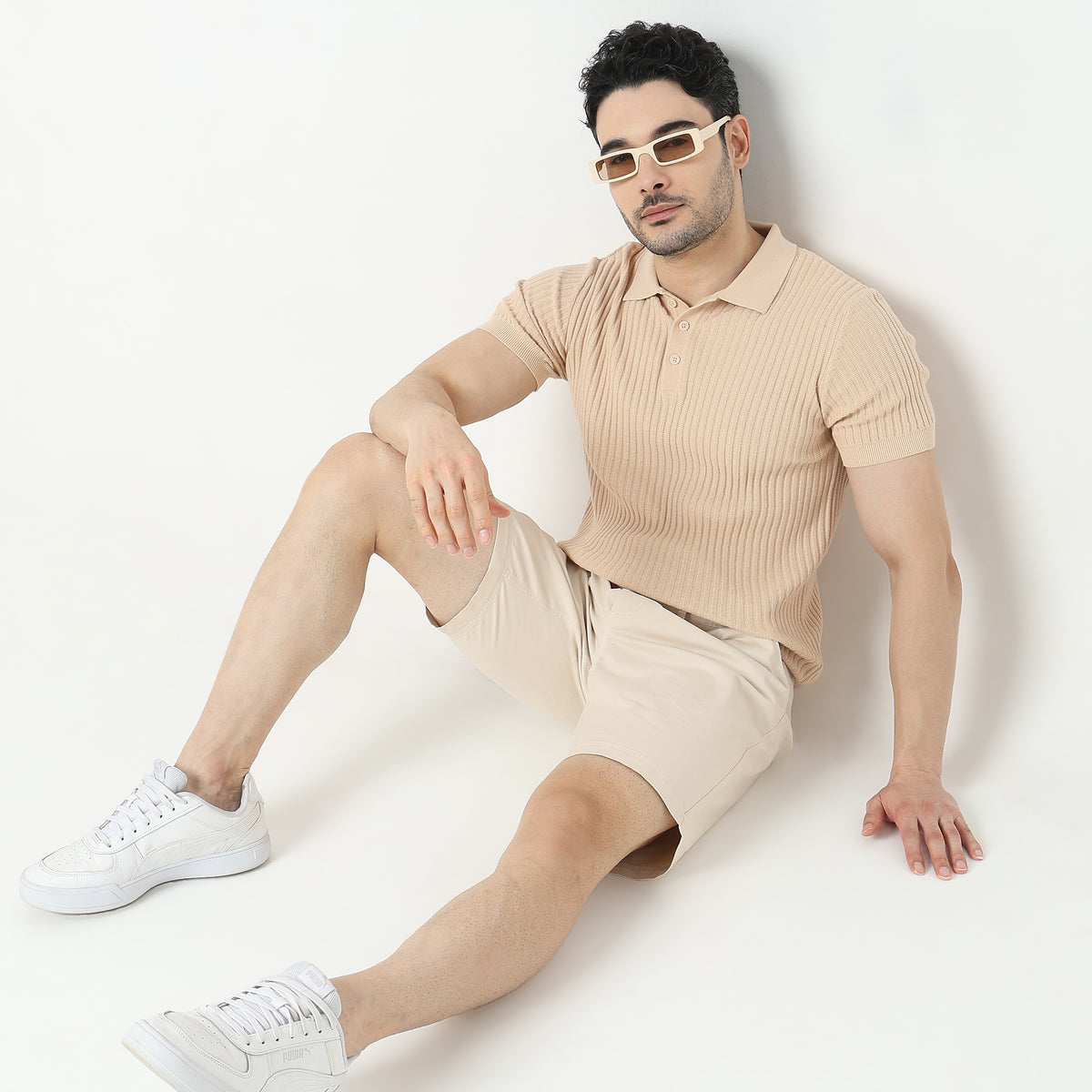 Regular Fit Structured T-Shirt