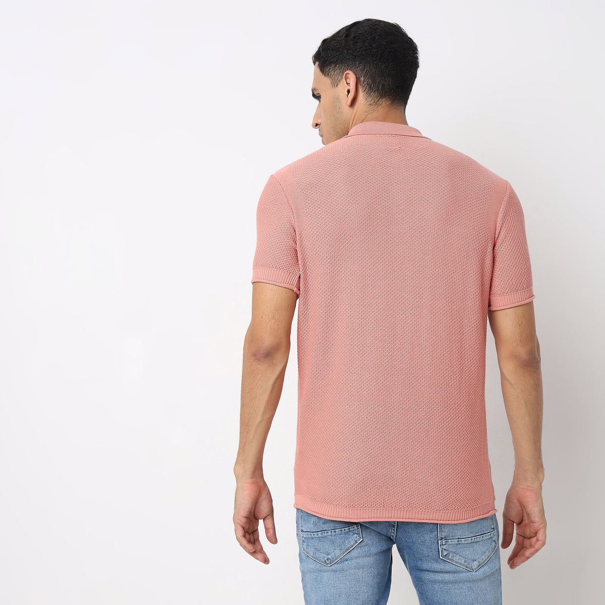 Regular Fit Structured T-Shirt