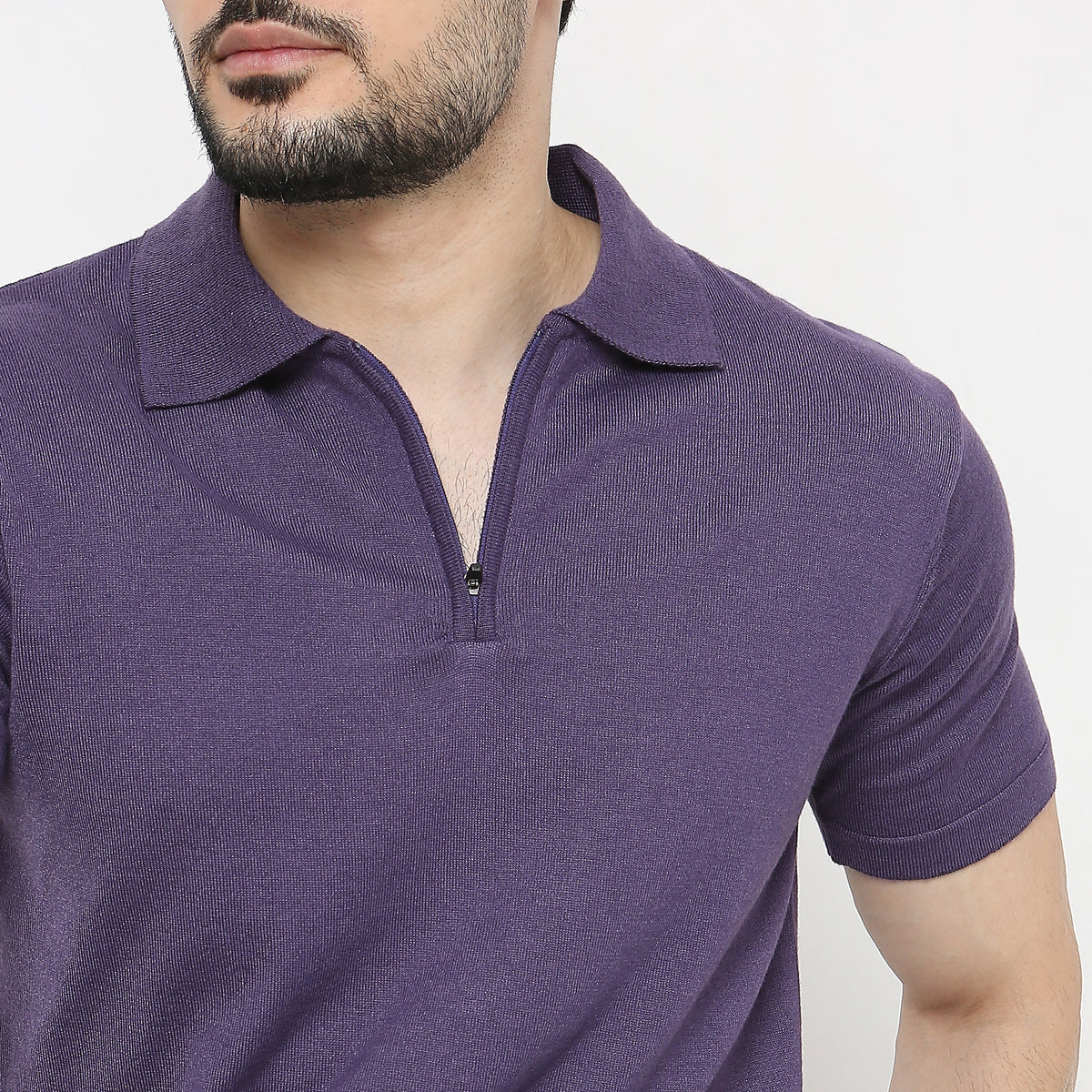 Regular Fit Solid T-Shirt