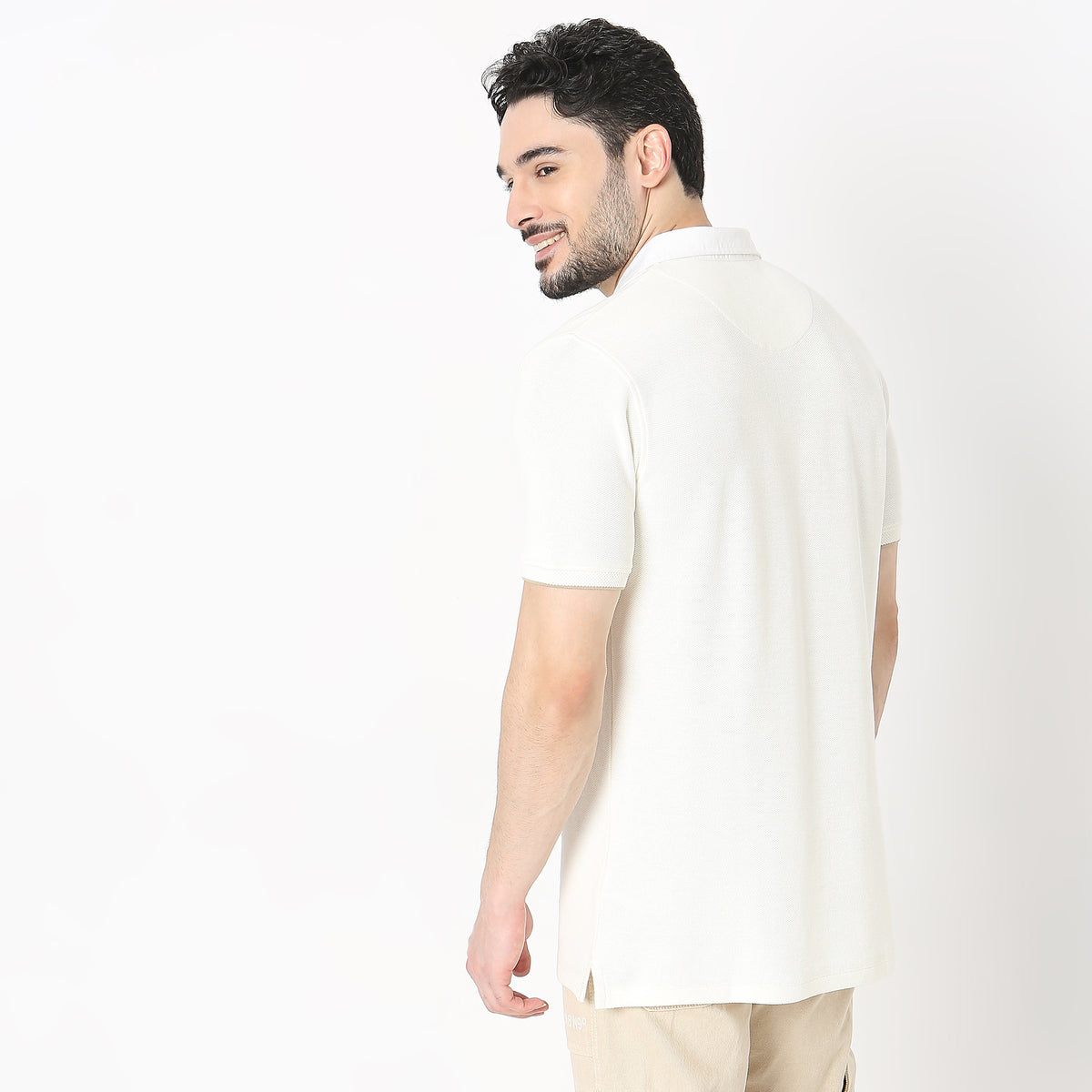 Regular Fit Structured T-Shirt