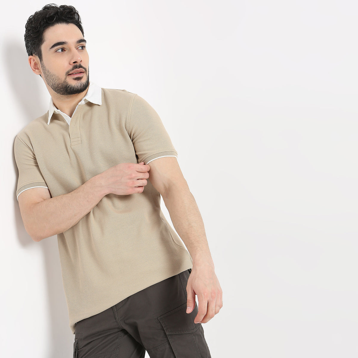 Regular Fit Structured T-Shirt