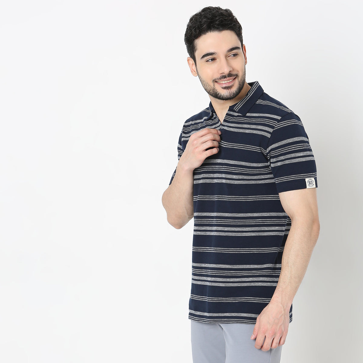 Regular Fit Striped T-Shirt