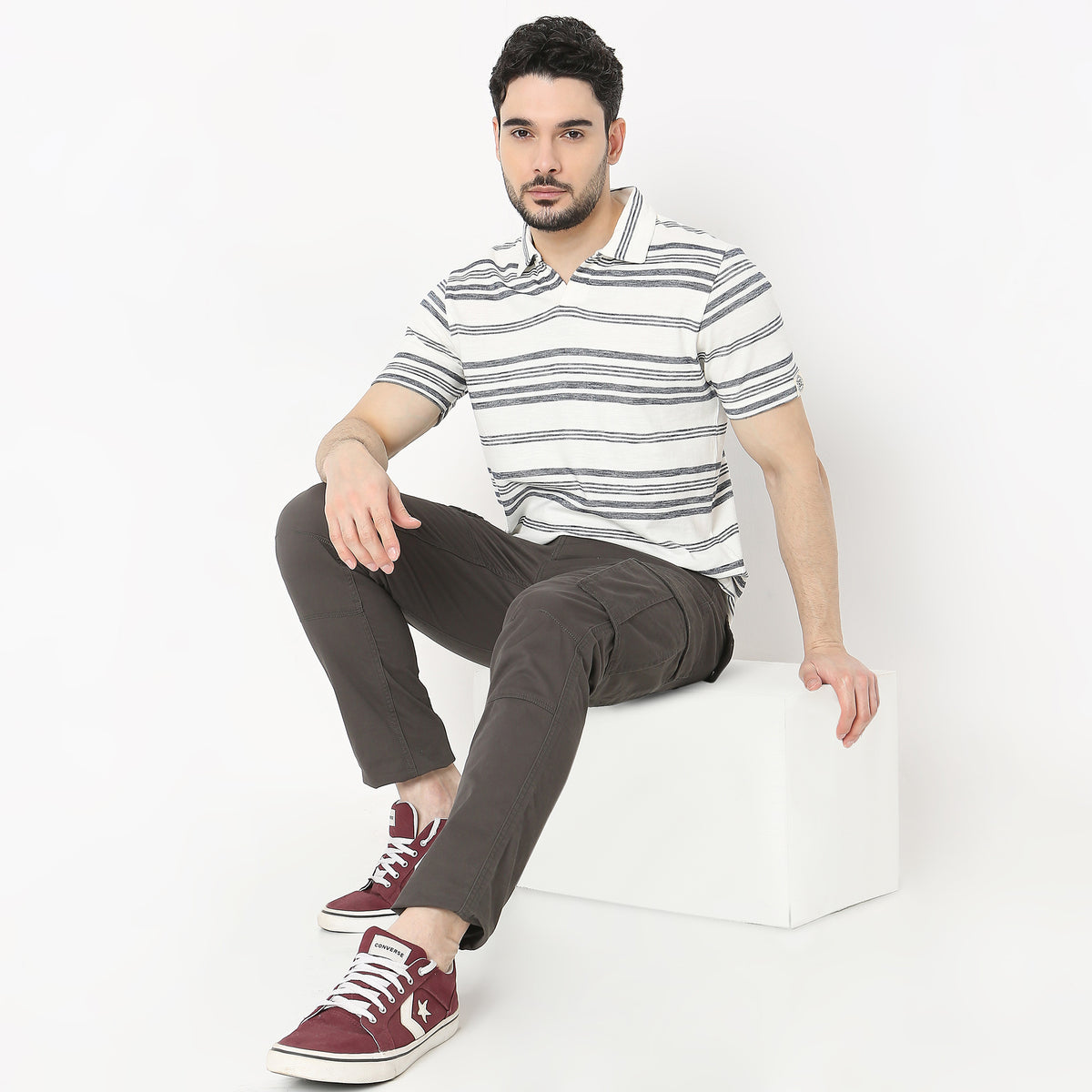 Regular Fit Striped T-Shirt