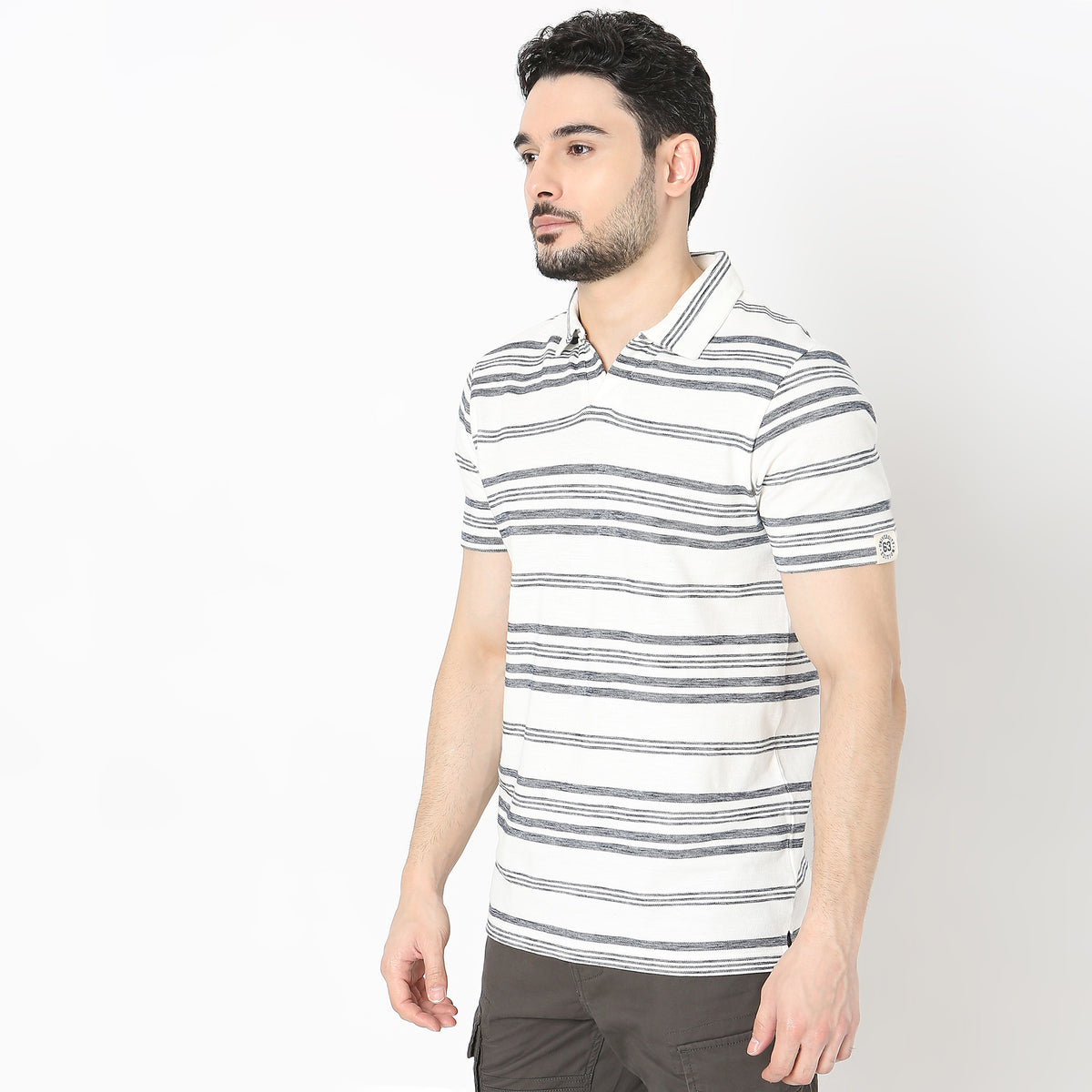 Regular Fit Striped T-Shirt