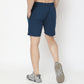 Regular Fit Solid Mid Rise Shorts