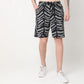 Regular Fit Printed Mid Rise Shorts