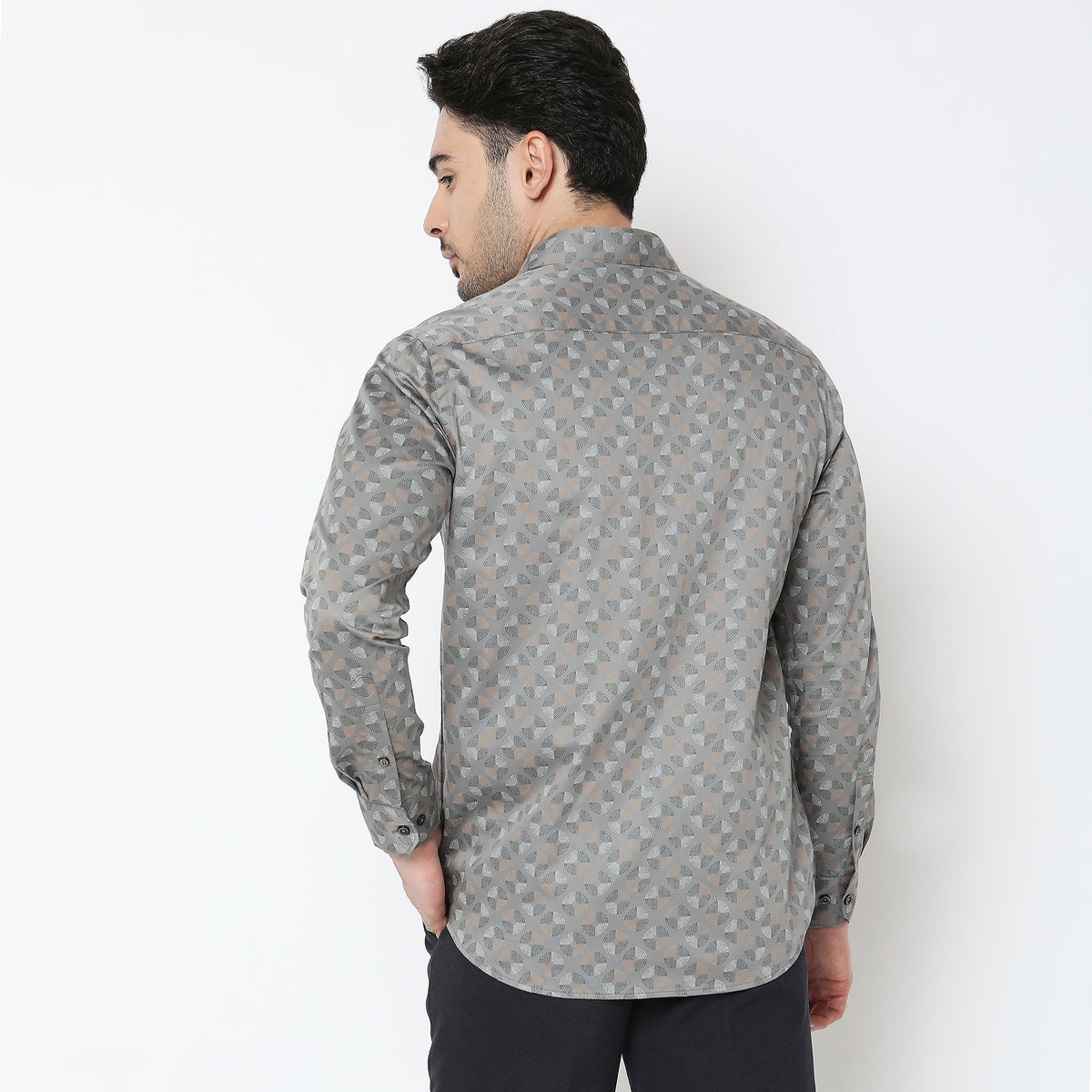 Slim Fit Printed Shirt