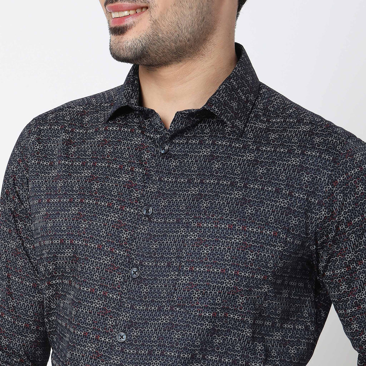 Slim Fit Printed Shirt