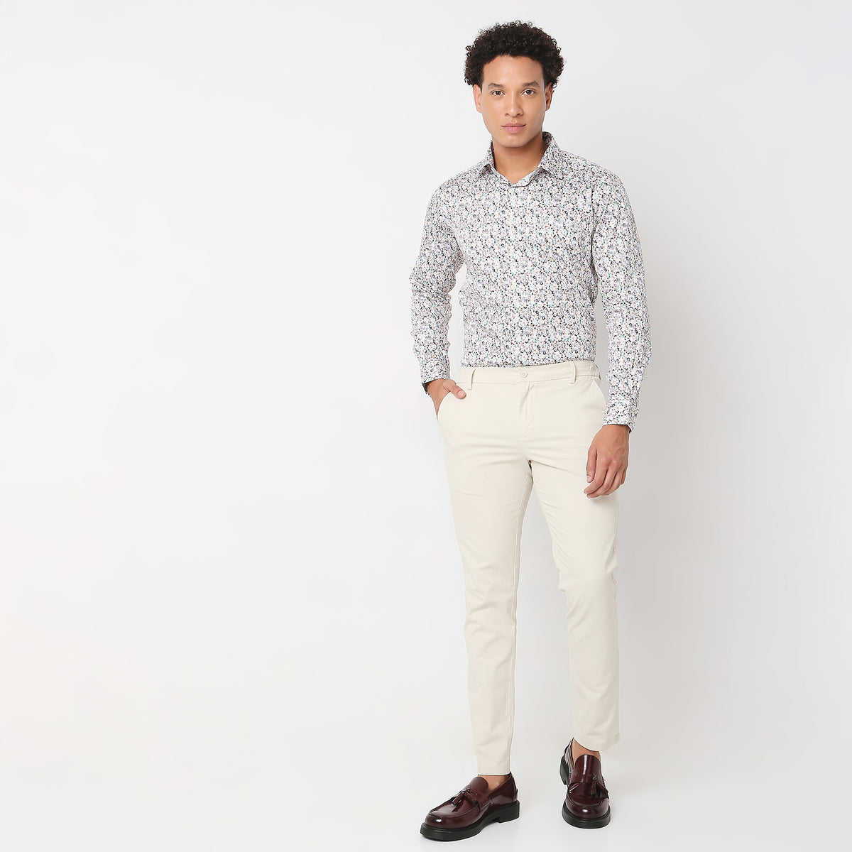 Slim Fit Printed Shirt