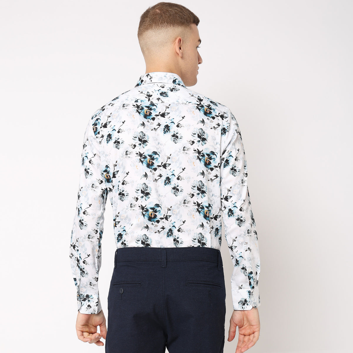 Slim Fit Printed Shirt