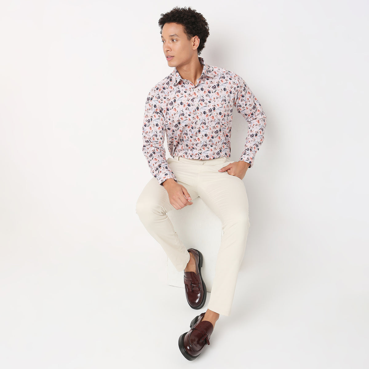 Slim Fit Printed Shirt