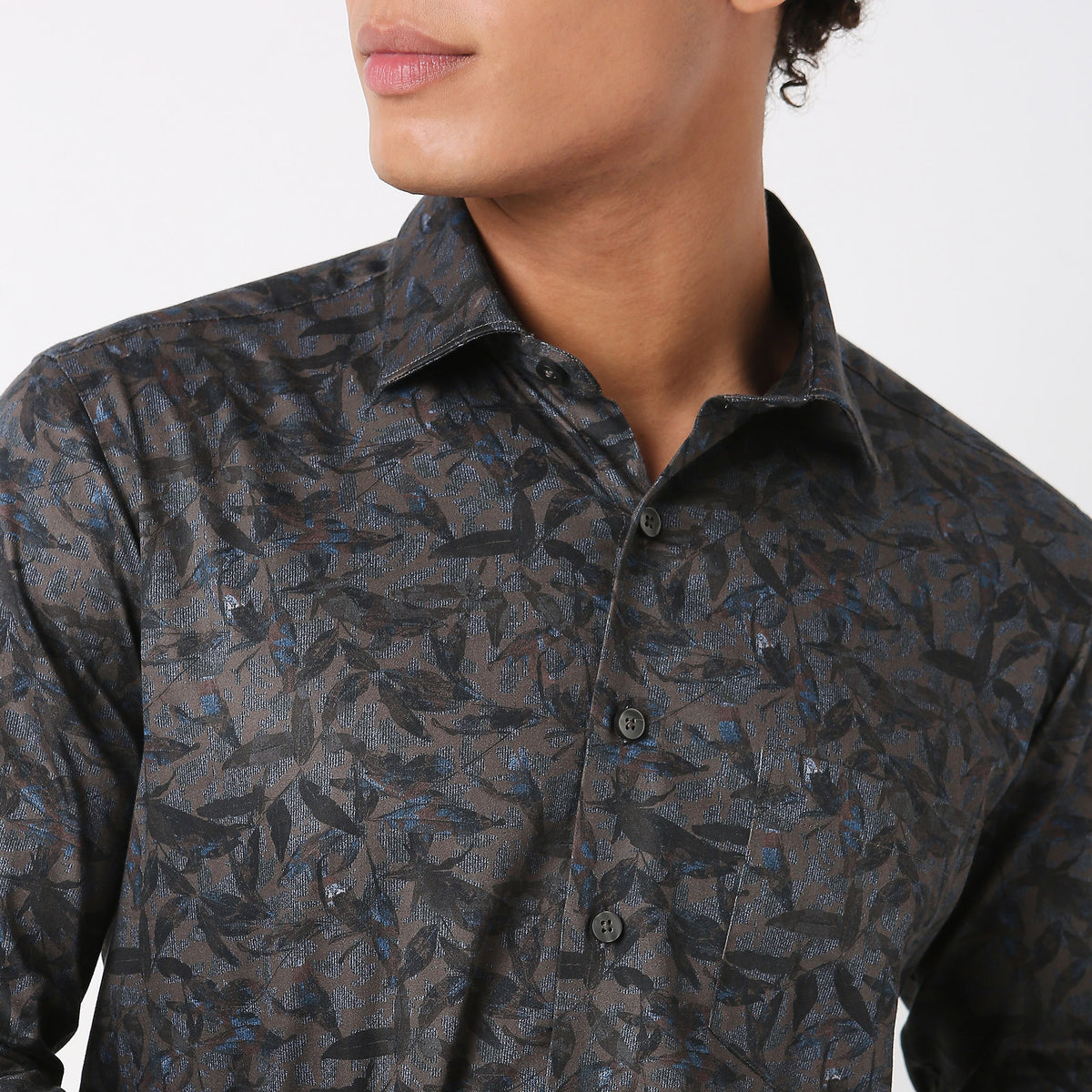 Slim Fit Printed Shirt