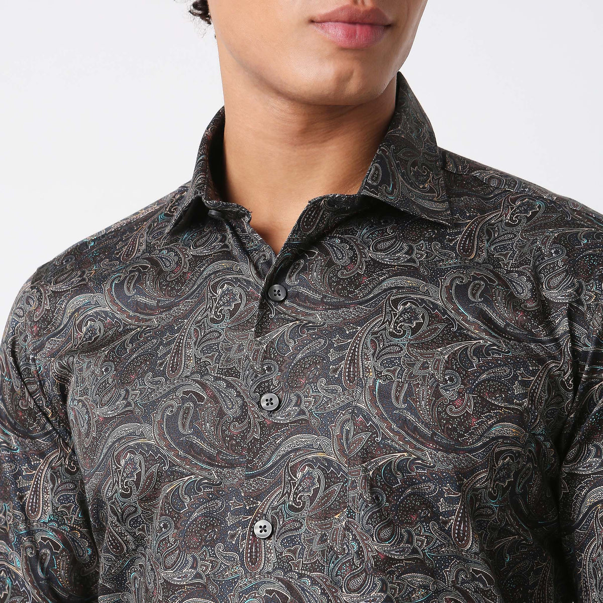 Slim Fit Printed Shirt