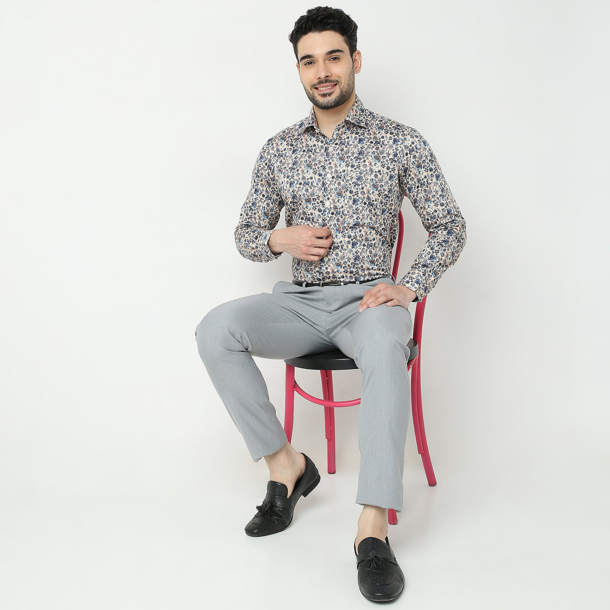 Slim Fit Printed Shirt