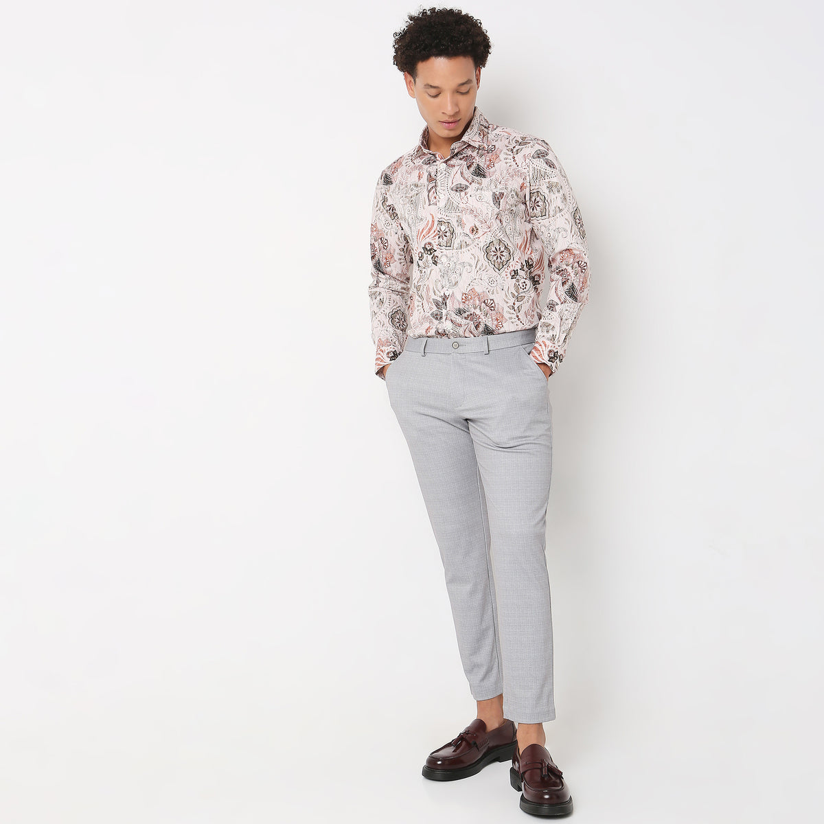 Slim Fit Printed Shirt