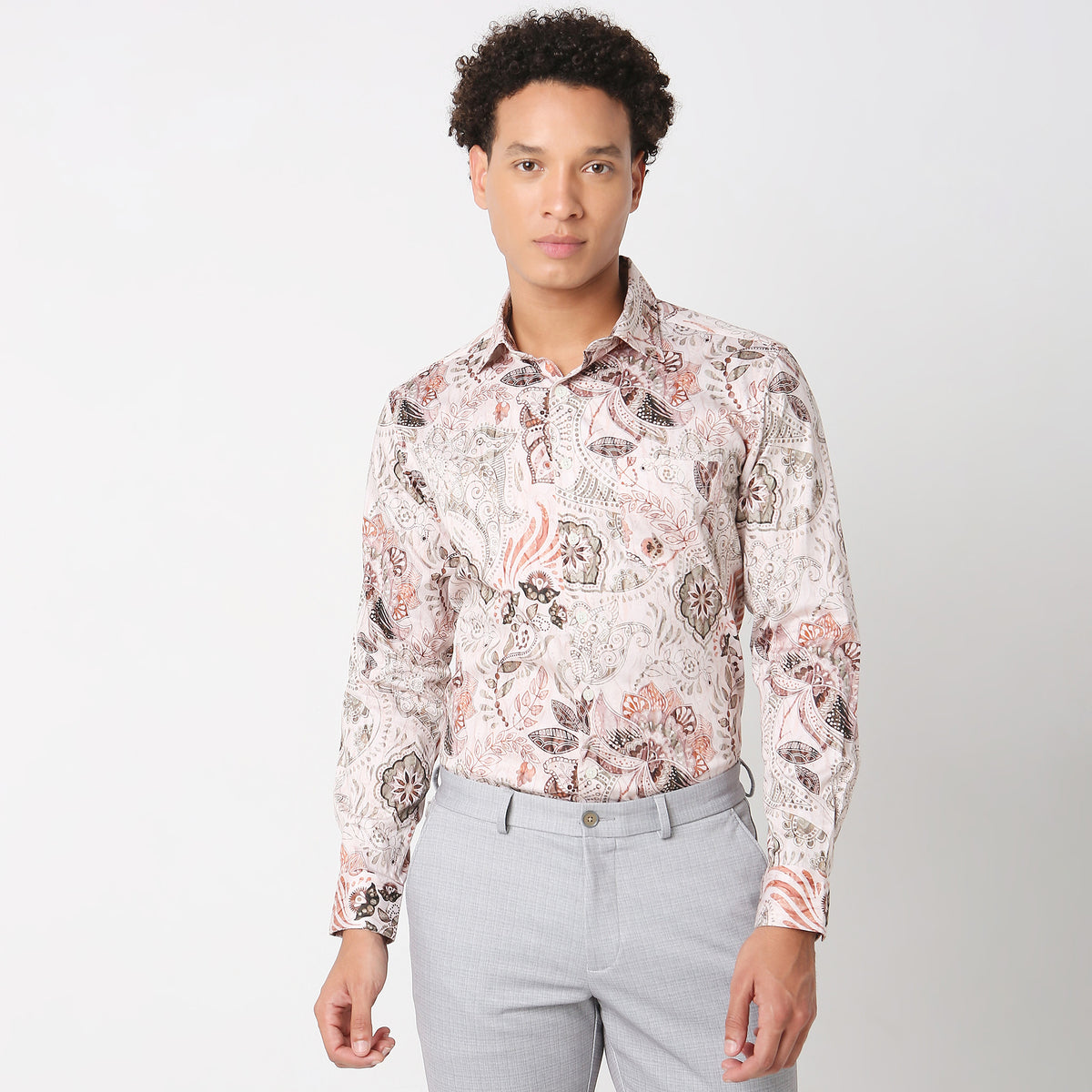 Slim Fit Printed Shirt