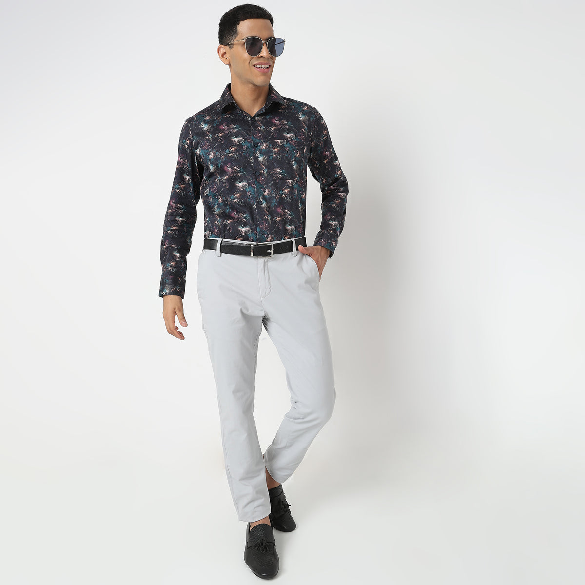 Slim Fit Printed Shirt